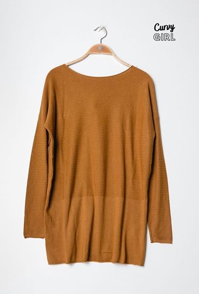 Picture of CURVY GIRL LONG SWEATER